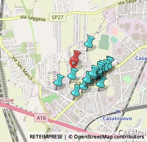 Mappa Via Matilde Serao, 80013 Casalnuovo di Napoli NA, Italia (0.3365)