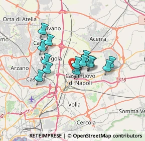 Mappa Via Matilde Serao, 80013 Casalnuovo di Napoli NA, Italia (2.79214)