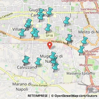 Mappa Via Quattro Martiri, 80018 Mugnano di Napoli NA, Italia (1.1795)