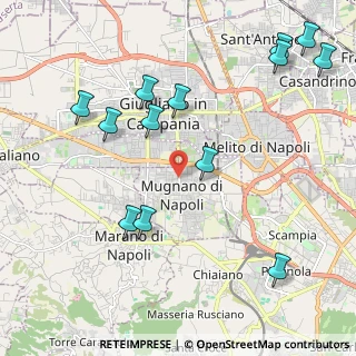 Mappa Via Quattro Martiri, 80018 Mugnano di Napoli NA, Italia (2.67077)