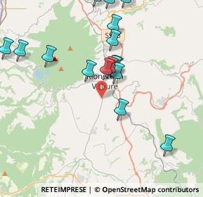 Mappa Via degli Ebanisti, 85028 Rionero In Vulture PZ, Italia (5.426)