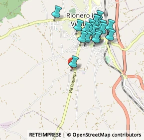 Mappa Via degli Ebanisti, 85028 Rionero In Vulture PZ, Italia (1.0775)