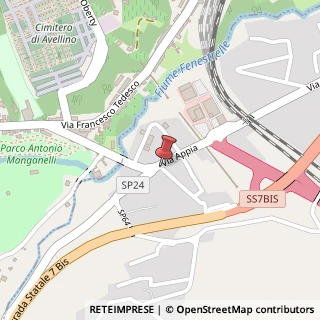 Mappa Via San Antonio, 120, 83042 Atripalda, Avellino (Campania)