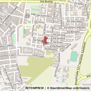 Mappa Via Milano, 110, 80021 Afragola, Napoli (Campania)