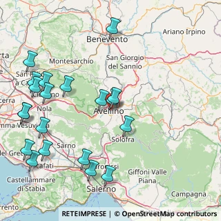 Mappa Fosso Santa Lucia, 83100 Avellino AV, Italia (22.0805)