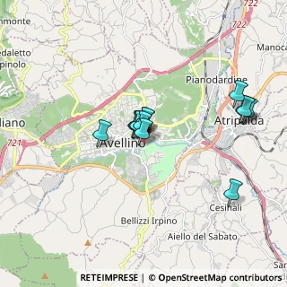 Mappa Fosso Santa Lucia, 83100 Avellino AV, Italia (1.51385)