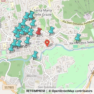 Mappa Fosso Santa Lucia, 83100 Avellino AV, Italia (0.669)