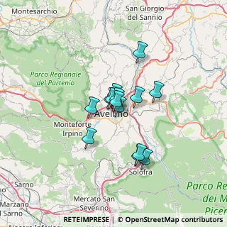 Mappa Via Sant'Anna, 83100 Avellino AV, Italia (4.59071)
