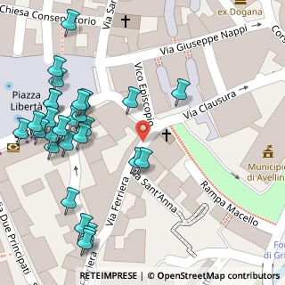 Mappa Via Sant'Anna, 83100 Avellino AV, Italia (0.08571)