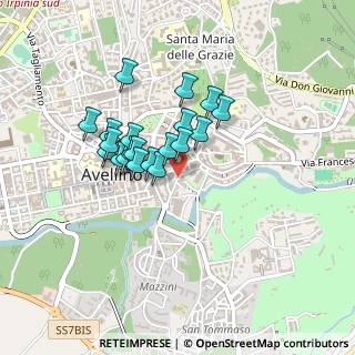 Mappa Via Rifugio, 83100 Avellino AV, Italia (0.3545)