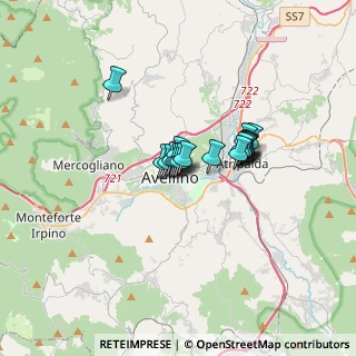 Mappa Via Rifugio, 83100 Avellino AV, Italia (2.10105)