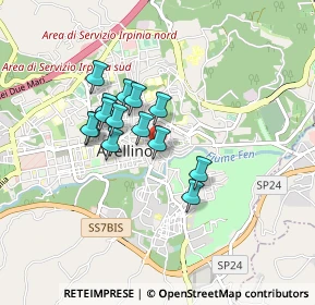 Mappa Via Sant'Anna, 83100 Avellino AV, Italia (0.69214)