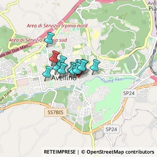 Mappa Via Rifugio, 83100 Avellino AV, Italia (0.47647)