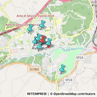 Mappa Via Rifugio, 83100 Avellino AV, Italia (0.64545)