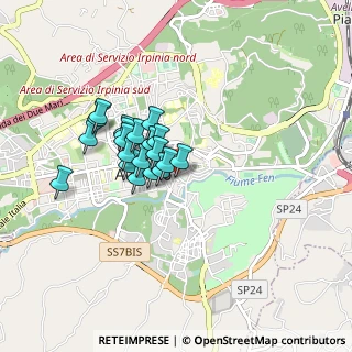 Mappa Via Rifugio, 83100 Avellino AV, Italia (0.6755)