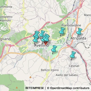 Mappa Via Rifugio, 83100 Avellino AV, Italia (1.31909)