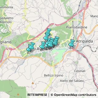 Mappa Via Sant'Anna, 83100 Avellino AV, Italia (0.8425)