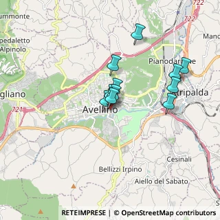Mappa Via Sant'Anna, 83100 Avellino AV, Italia (1.49)