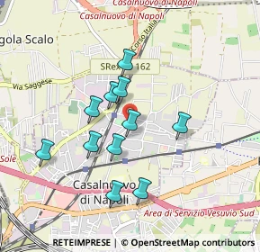 Mappa Via A.Montinaro, 80013 Casalnuovo di Napoli NA, Italia (0.81818)