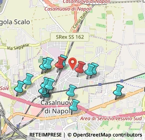 Mappa Via A.Montinaro, 80013 Casalnuovo di Napoli NA, Italia (1.0375)