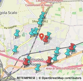 Mappa Via A.Montinaro, 80013 Casalnuovo di Napoli NA, Italia (1.1415)