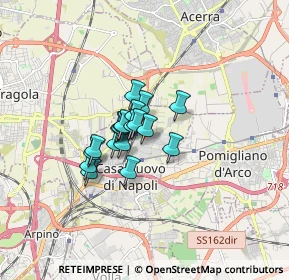 Mappa Via A.Montinaro, 80013 Casalnuovo di Napoli NA, Italia (1.02895)