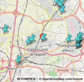 Mappa Via A.Montinaro, 80013 Casalnuovo di Napoli NA, Italia (3.152)