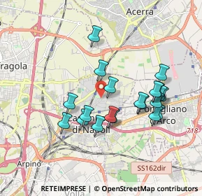 Mappa Via A.Montinaro, 80013 Casalnuovo di Napoli NA, Italia (1.8045)