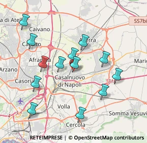 Mappa Via A.Montinaro, 80013 Casalnuovo di Napoli NA, Italia (4.09)