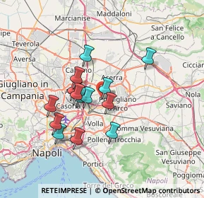 Mappa Via A.Montinaro, 80013 Casalnuovo di Napoli NA, Italia (6.21857)