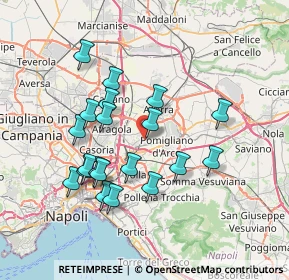 Mappa Via A.Montinaro, 80013 Casalnuovo di Napoli NA, Italia (7.3435)