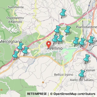 Mappa Via Fratelli Urciuoli, 83100 Avellino AV, Italia (2.65077)