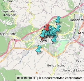 Mappa Via Fratelli Urcioli, 83100 Avellino AV, Italia (0.84063)