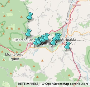 Mappa Via Fratelli del Gaudio, 83100 Avellino AV, Italia (2.0075)