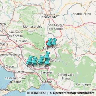 Mappa Via Fratelli Urciuoli, 83100 Avellino AV, Italia (12.89417)