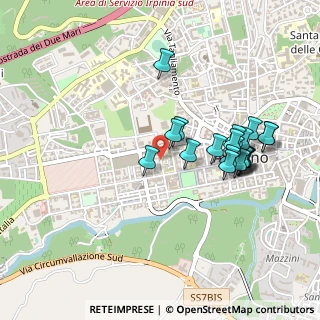 Mappa Via Fratelli del Gaudio, 83100 Avellino AV, Italia (0.476)