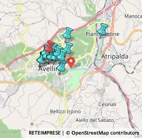Mappa Strada Comunale Santo Spirito, 83100 Avellino AV, Italia (1.41938)