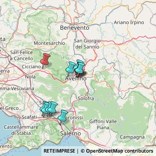 Mappa Strada Comunale Santo Spirito, 83100 Avellino AV, Italia (13.25818)