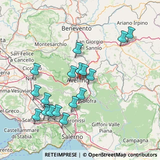 Mappa Strada Comunale Santo Spirito, 83100 Avellino AV, Italia (17.10765)