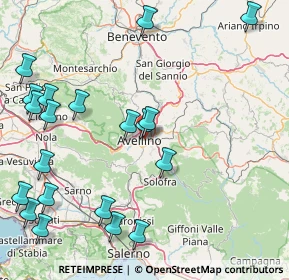 Mappa Strada Comunale Santo Spirito, 83100 Avellino AV, Italia (22.7975)