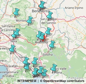 Mappa Strada Comunale Santo Spirito, 83100 Avellino AV, Italia (20.526)