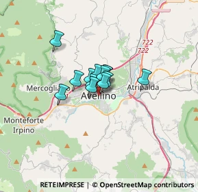 Mappa Piazzale Amedeo Guarino, 83100 Avellino AV, Italia (1.64846)