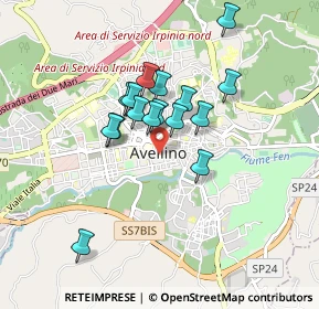 Mappa Piazzale Amedeo Guarino, 83100 Avellino AV, Italia (0.72875)