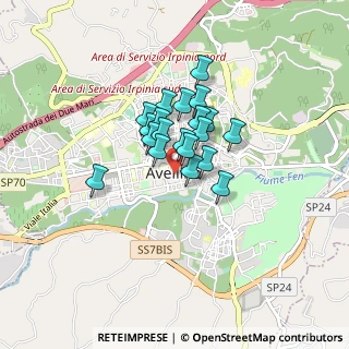 Mappa Piazzale Amedeo Guarino, 83100 Avellino AV, Italia (0.556)