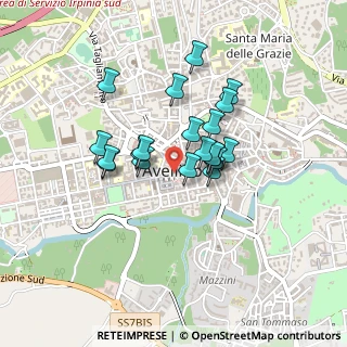 Mappa Piazzale Amedeo Guarino, 83100 Avellino AV, Italia (0.3505)