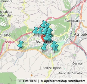 Mappa Piazzale Amedeo Guarino, 83100 Avellino AV, Italia (0.88267)