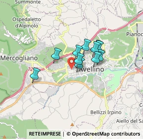 Mappa 83010 Avellino AV, Italia (1.20545)