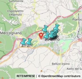 Mappa 83010 Avellino AV, Italia (1.15615)