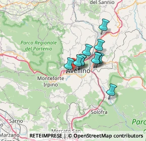 Mappa 83010 Avellino AV, Italia (4.62545)