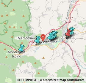 Mappa 83010 Avellino AV, Italia (2.975)